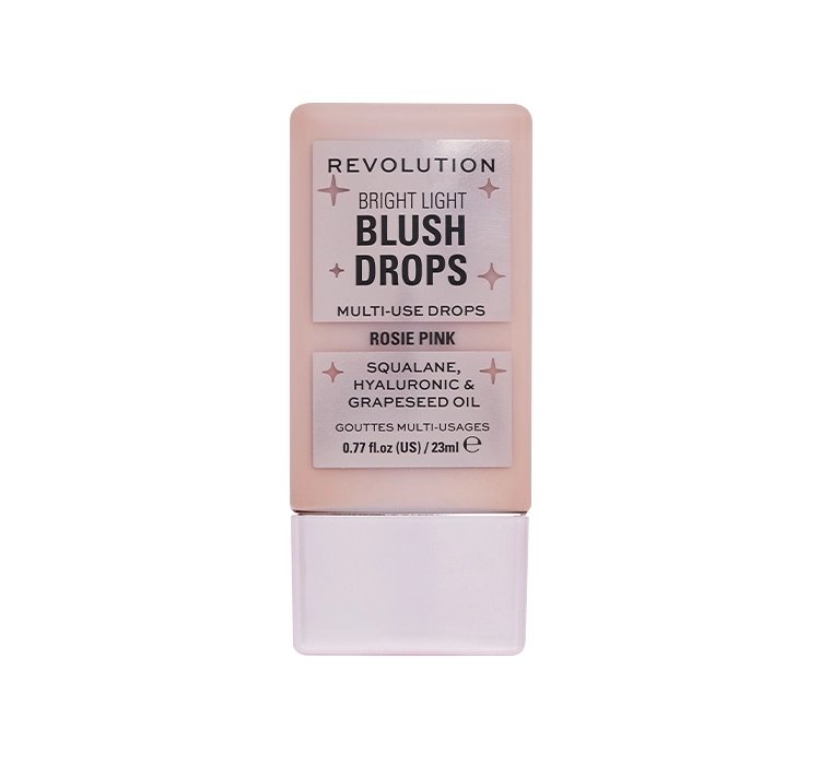 Makeup Revolution Bright Light płynny róż do policzków Rosie Pink 23ml