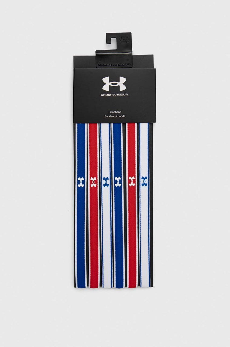 Under Armour opaski na głowę 6-pack kolor niebieski 1286016