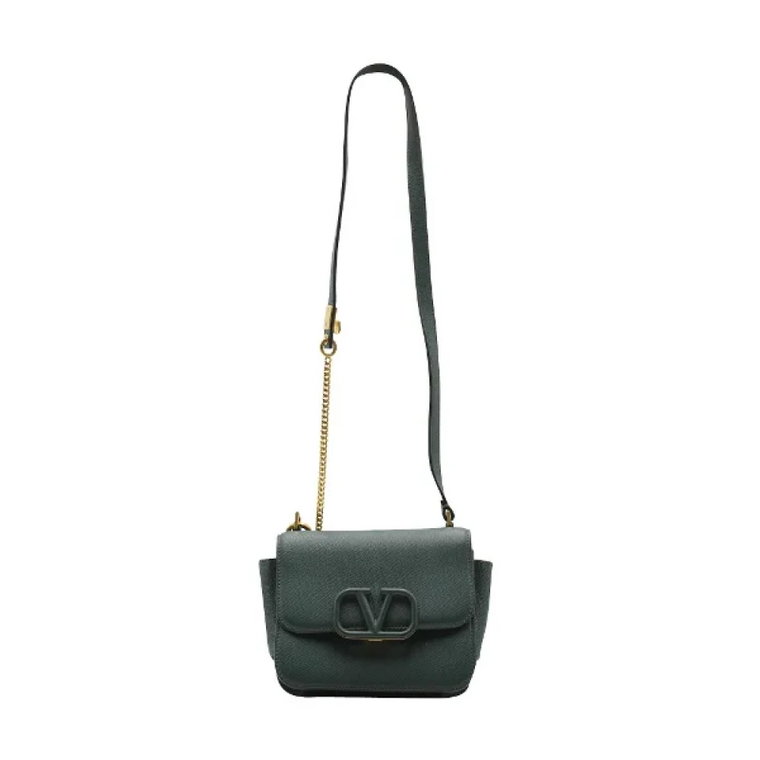 Pre-owned Leather shoulder-bags Valentino Vintage