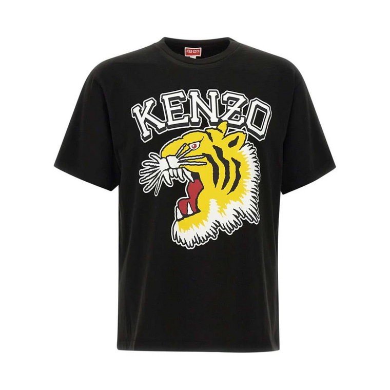 Czarne koszulki i pola z Kenzo Paris Kenzo