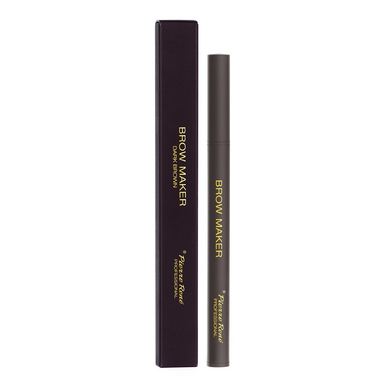 Pierre Rene Brow Maker Pisak do brwi Dark Brown 0,5g Dark Brown 0.5 g