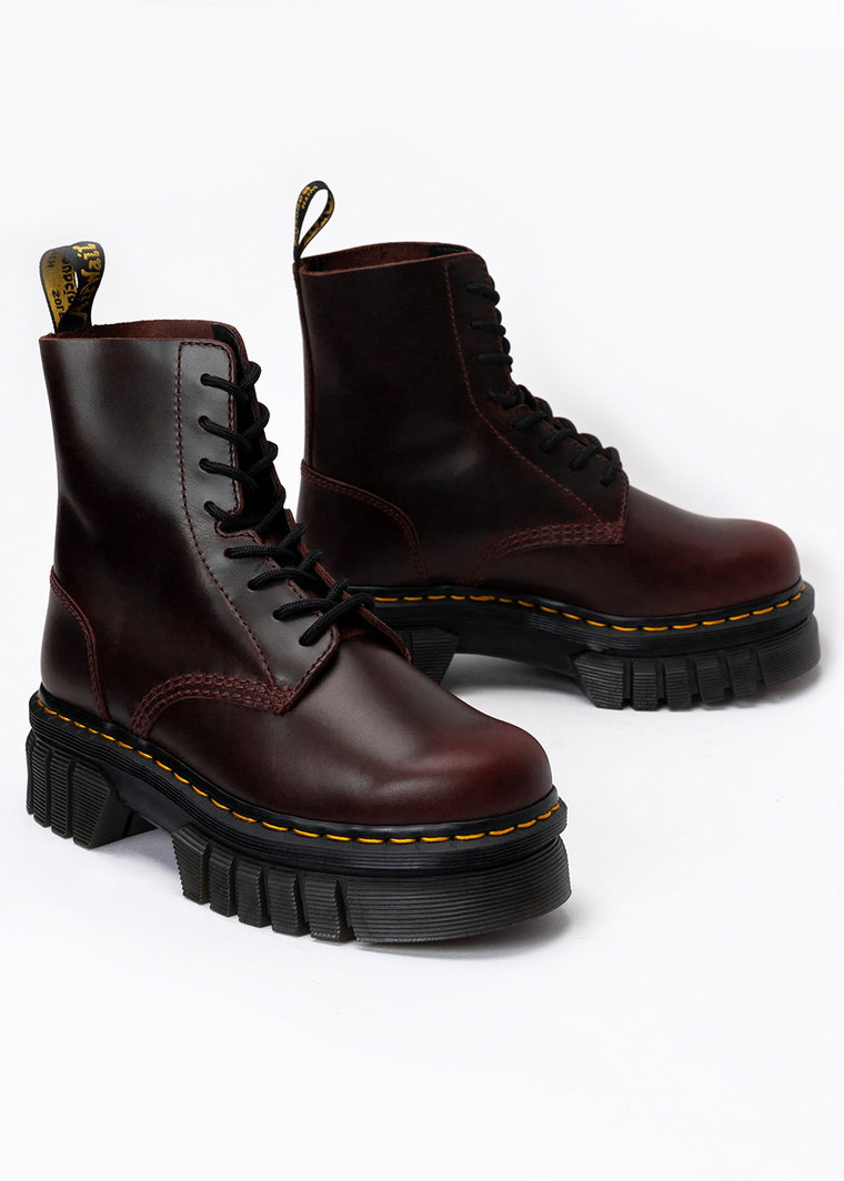 Glany damskie bordowe DR. MARTENS AUDRICK 8I BOOT