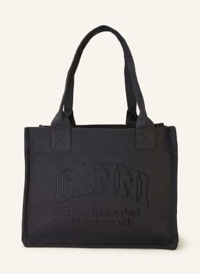 Ganni Torba Shopper Easy schwarz