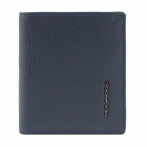 Piquadro Modus Portfel Ochrona RFID Skórzany 8.5 cm night blue