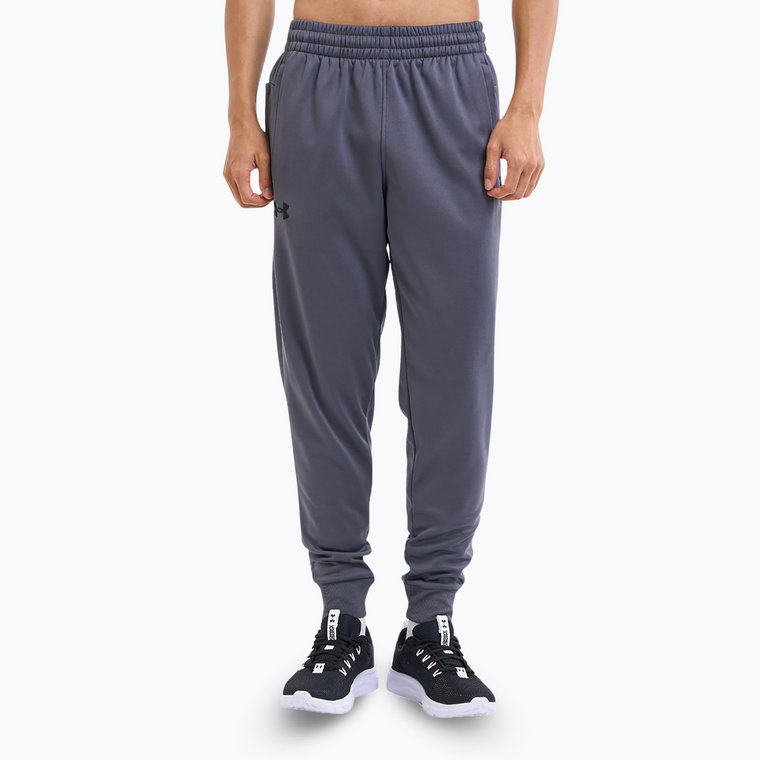 Spodnie męskie Under Armour Armour Fleece Joggers castlerock/black | WYSYŁKA W 24H | 30 DNI NA ZWROT