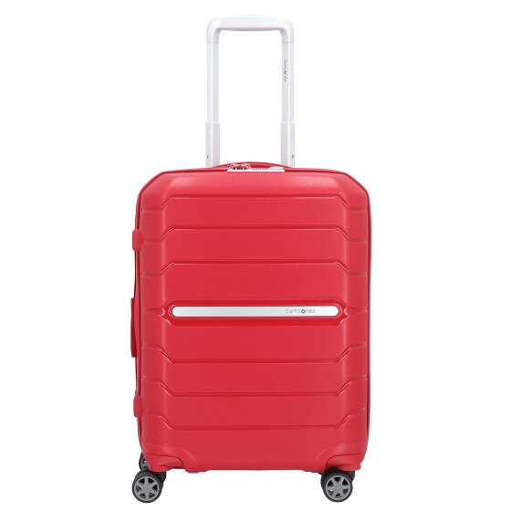 Samsonite Flux Wózek kabinowy 4-kołowy 55 cm red