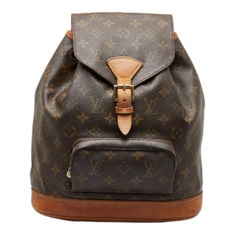 Pre-owned Canvas backpacks Louis Vuitton Vintage