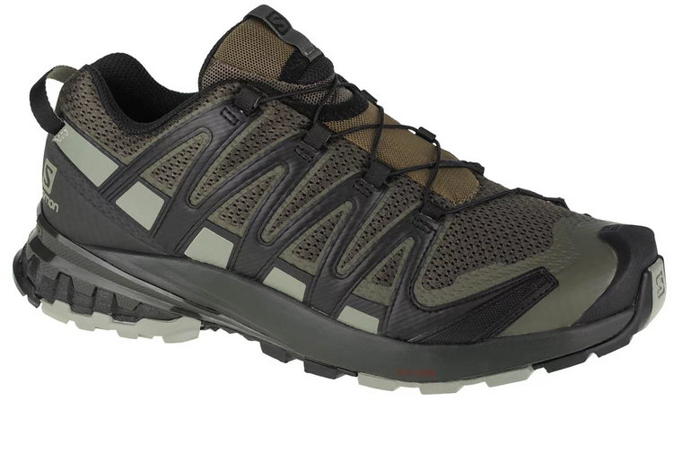 Salomon XA Pro 3D v8 409875, Męskie, Zielone, buty do biegania, przewiewna siateczka, rozmiar: 44