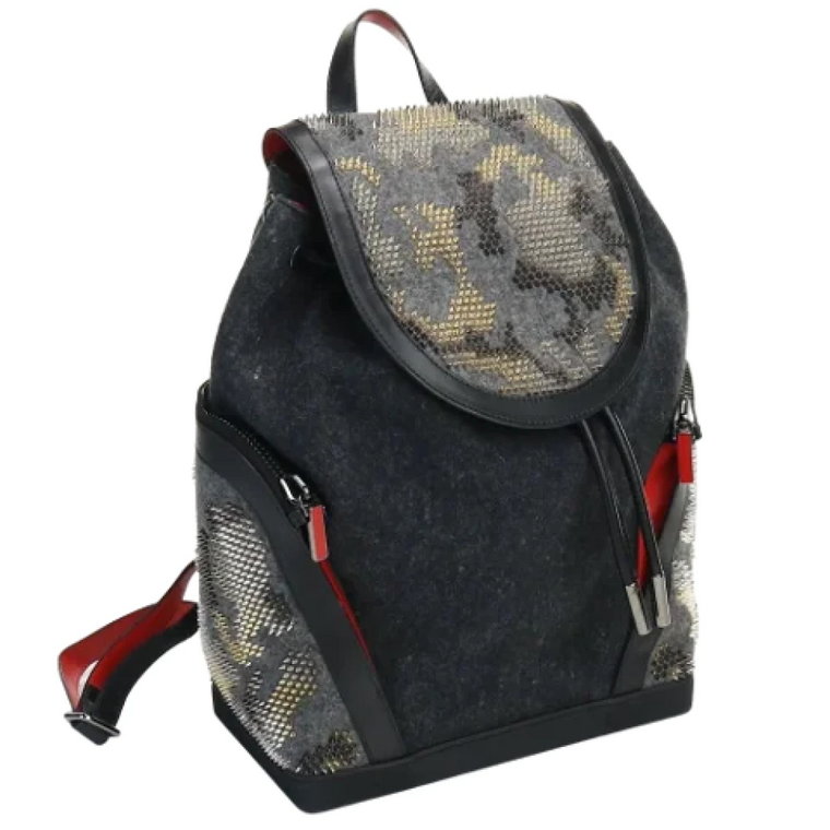 Pre-owned Wool backpacks Christian Louboutin Pre-owned