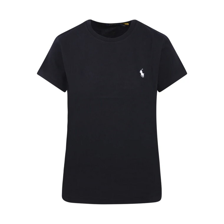 Czarna Polo Koszulka z Krótkim Rękawem Ralph Lauren