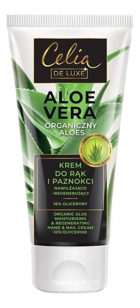 Celia De Luxe Aloe Vera Krem do rąk nawilżająco-regenerujący 80ml