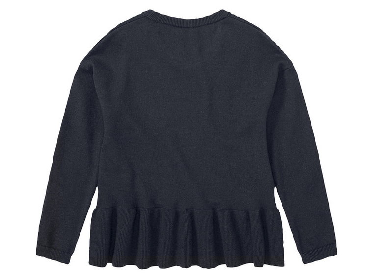 lupilu Sweter dziewczęcy (98/104, Granatowy, wzorzysty)