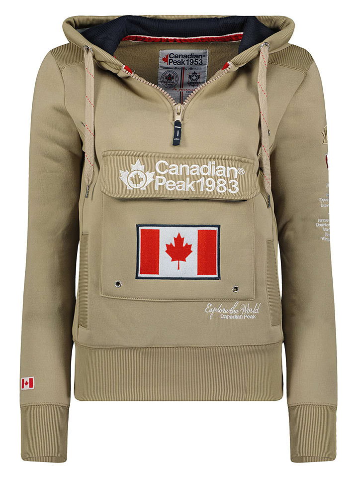 Canadian Peak Bluza "Gyrelle" w kolorze beżowym