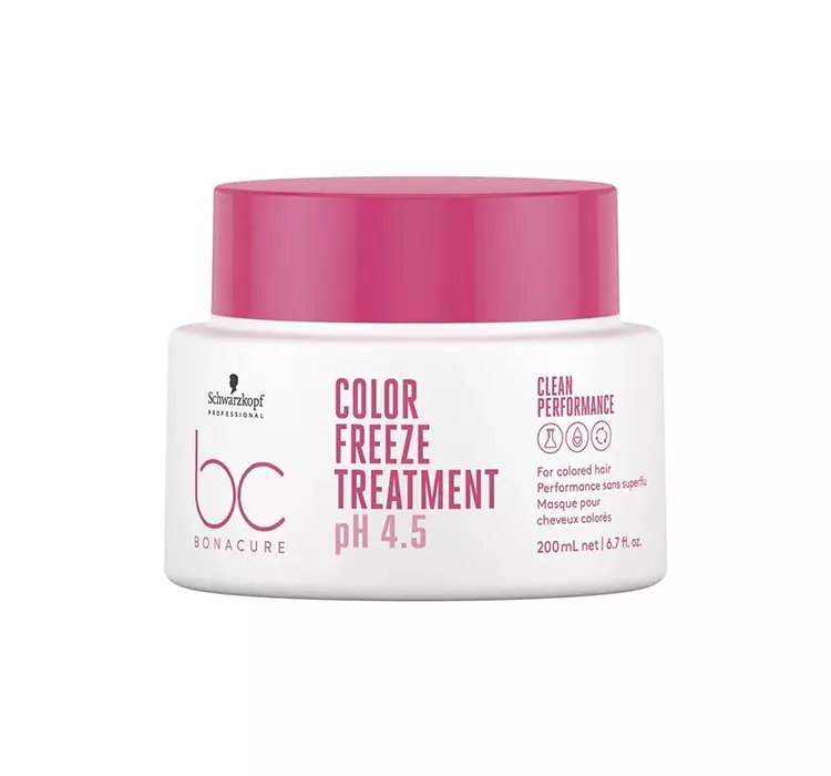 SCHWARZKOPF BC BONACURE COLOR FREEZE MASKA DO WŁOSÓW 200ML