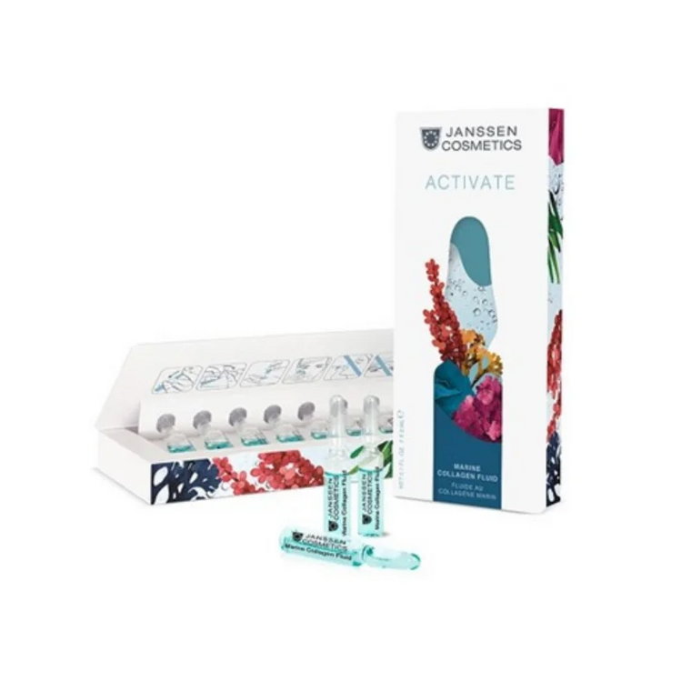 Janssen Cosmetics Activate Marine Collagen Fluid 7x2ml Ampułka z Kolagenem Morskim