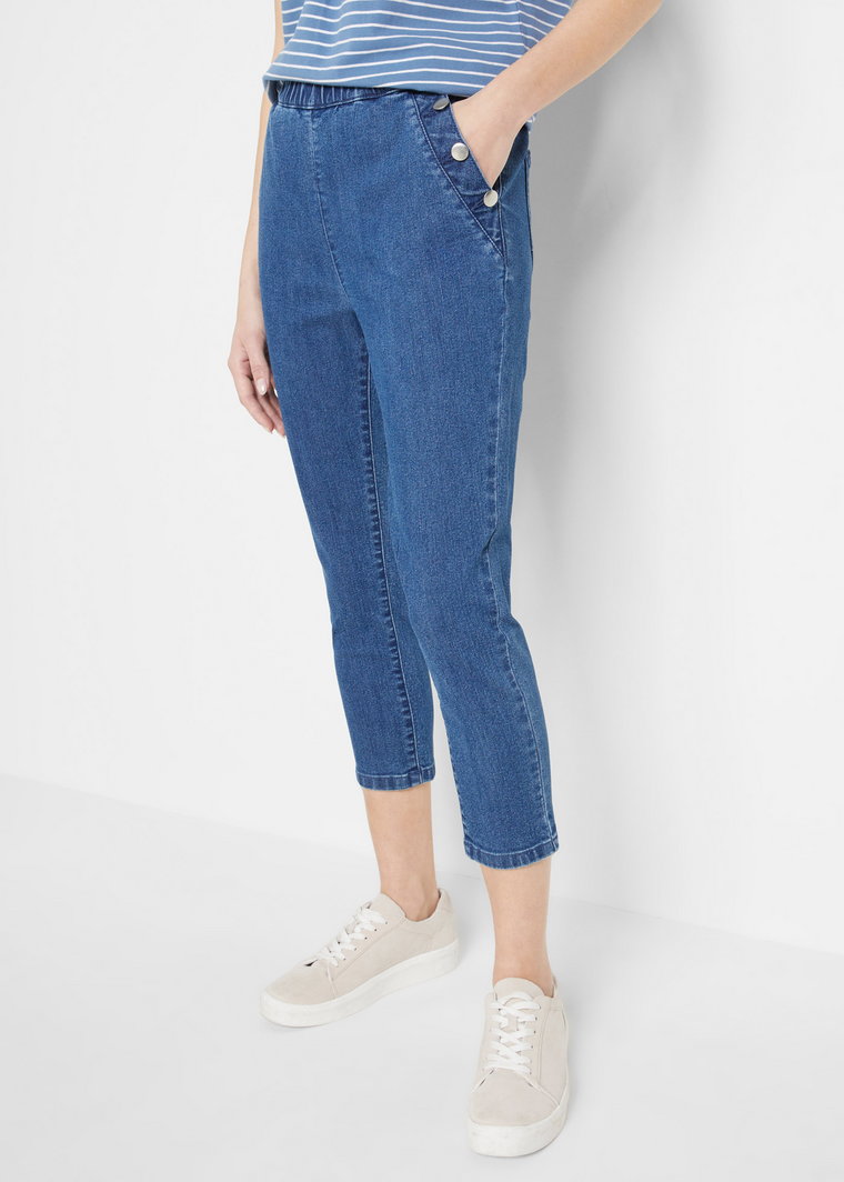 Dżinsy Skinny high waist, ze stretchem