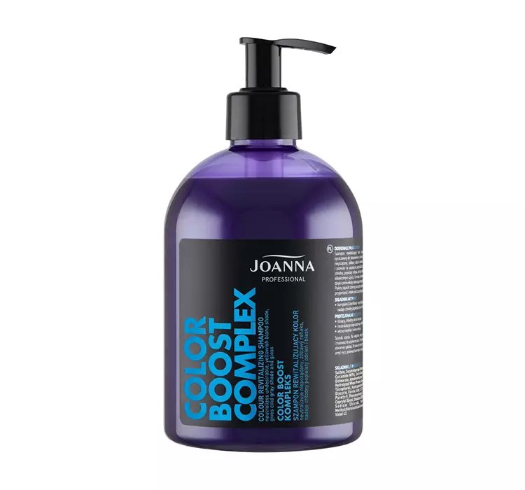 JOANNA COLOR BOOST COMPLEX SZAMPON REWITALIZUJĄCY KOLOR PORZECZKA 500G