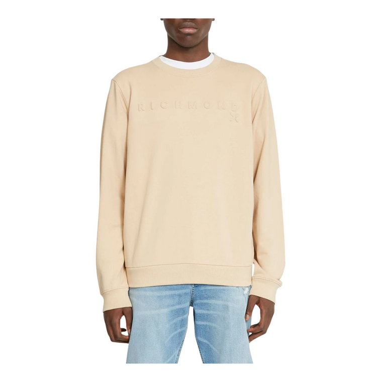 Tone-on-Tone Logo Sweatshirt John Richmond