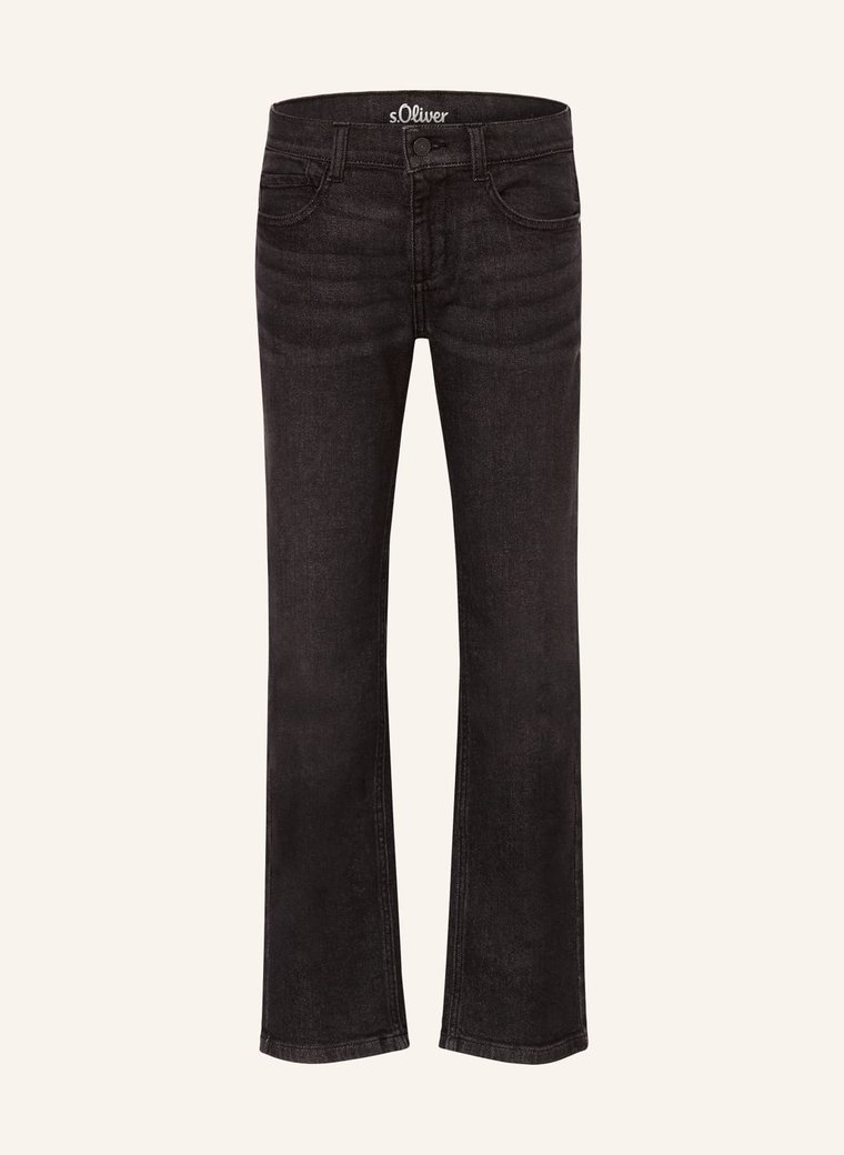 S.Oliver Red Jeansy Regular Fit schwarz