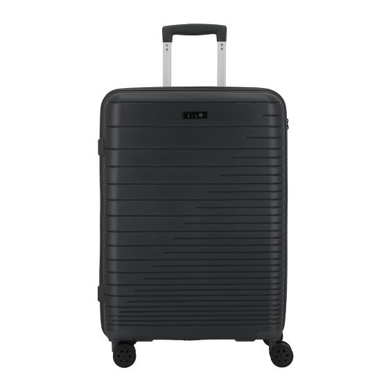 d&n Travel Line 4600 4 kółka Walizka M 65 cm black