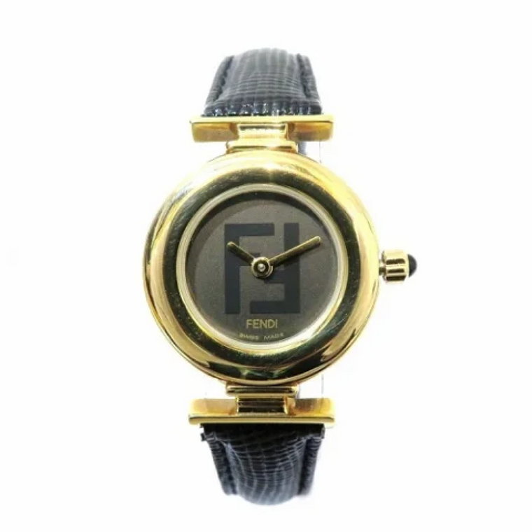 Pre-owned Metal watches Fendi Vintage