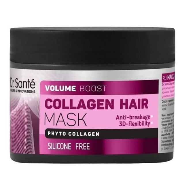 Dr. Sante Collagen Hair Mask maska zwiększająca objętość włosów z kolagenem 300ml