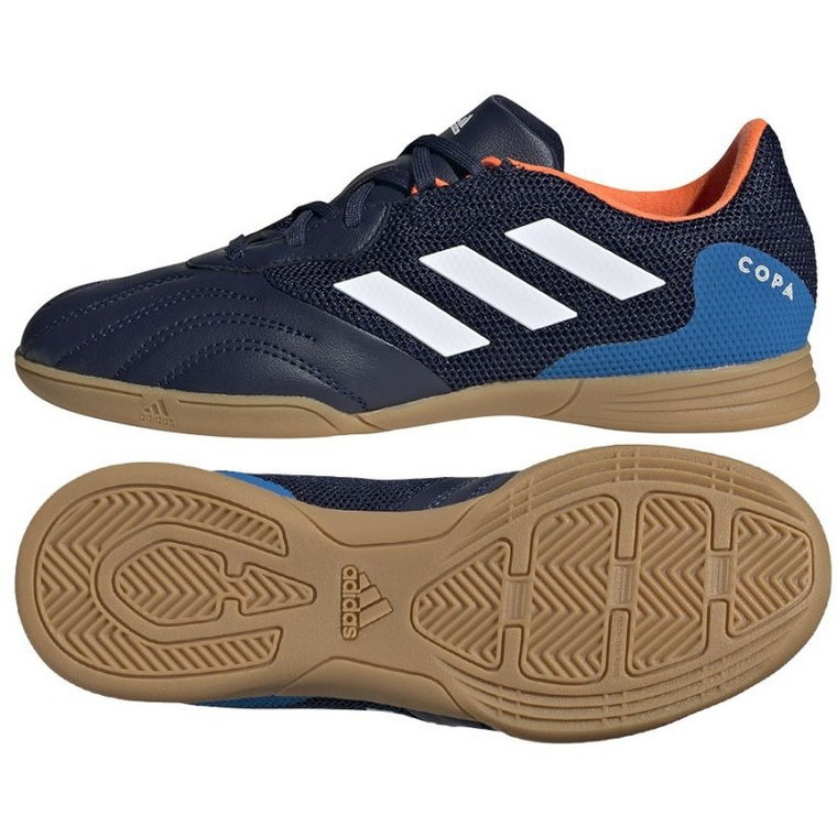 Buty piłkarskie adidas Copa Sense.3 In Jr GW7408 granatowe błękity i granat