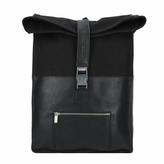 Cowboysbag Tarlton Plecak Skórzany 55 cm Komora na laptopa black