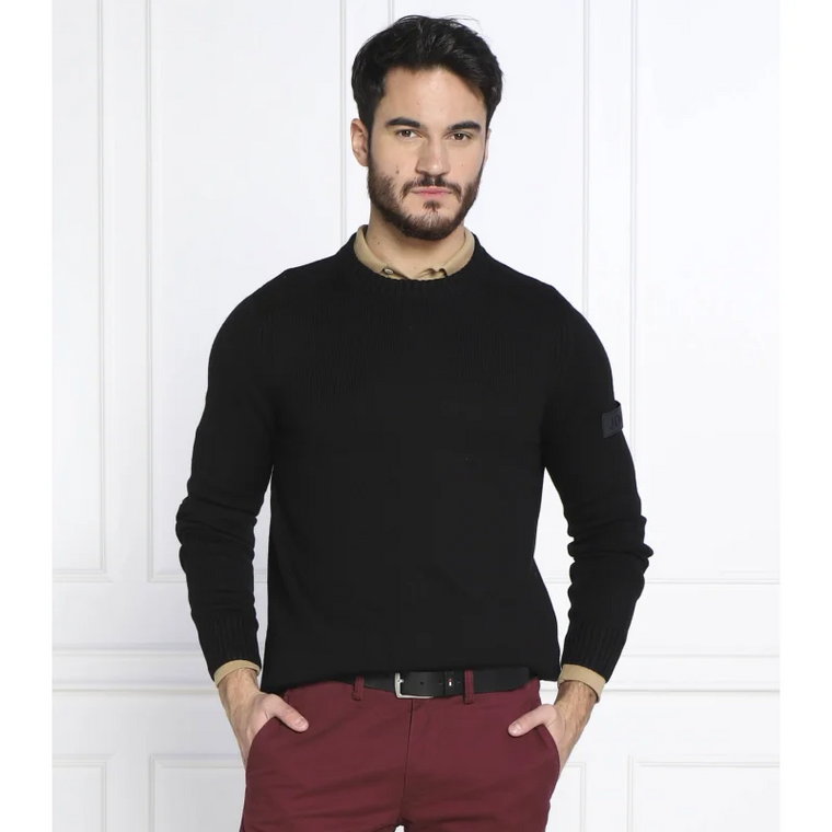 Joop! Sweter | Regular Fit | z dodatkiem wełny