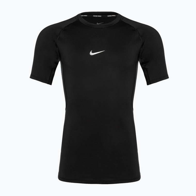 Koszulka treningowa męska Nike Pro Dri-Fit Tight SS Fitness black/white