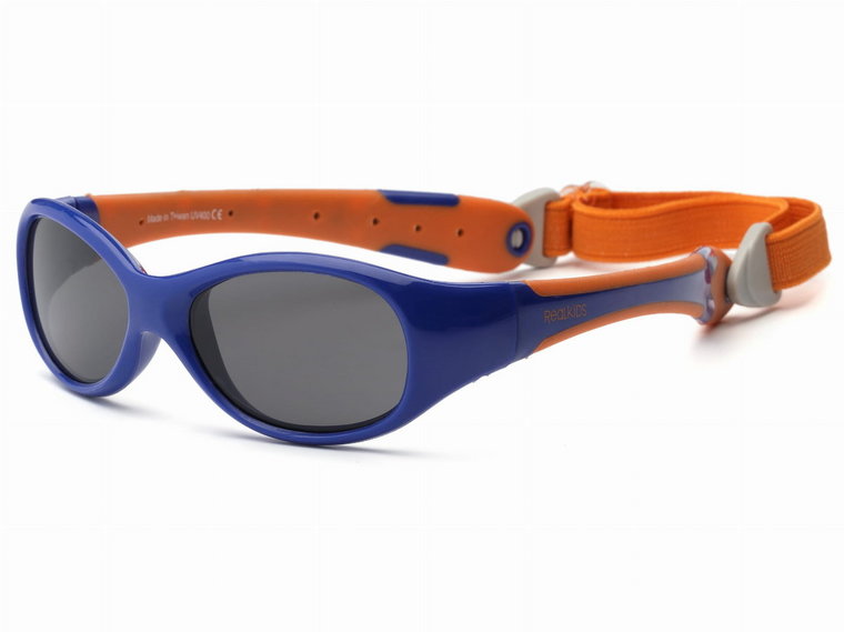 Okulary Przeciwsłoneczne Explorer - Navy and Orange 0+