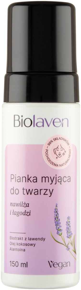 Biolaven Pianka myjąca do twarzy  200 ml