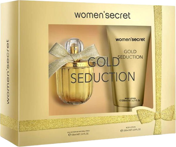 Zestaw damski Women'Secret Gold Seduction Woda perfumowana 100 ml + Lotion do ciała 200 ml (8411114054926). Perfumy damskie