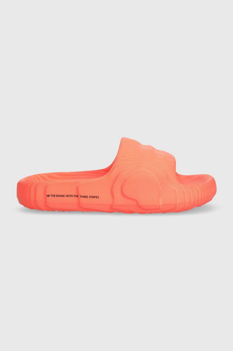 adidas Originals klapki Adilette 22 damskie kolor pomarańczowy IF3567