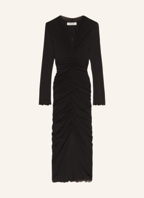 Diane Von Furstenberg Sukienka Z Siateczki Alabama schwarz
