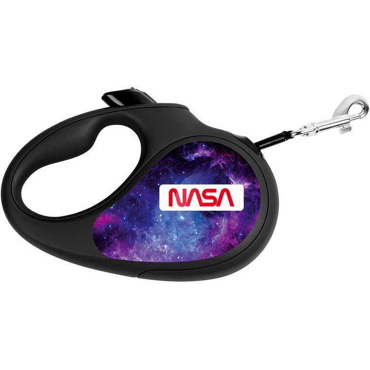 Smycz Automatyczna Dla Psa Waudog R-Leash, Rysunek "Nasa21", Rozmiar L, 5 M, Do 50 Kg