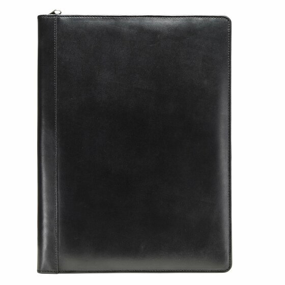Esquire Eco Writing Case Leather 24 cm schwarz