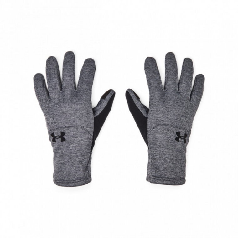 Męskie rękawiczki treningowe Under Armour UA Storm Fleece Gloves - szare