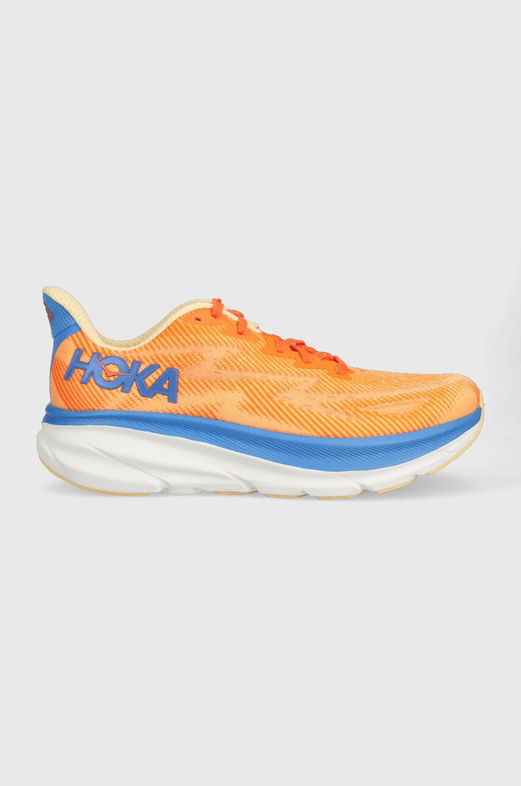 Hoka buty do biegania Clifton 9 kolor pomarańczowy 1127895