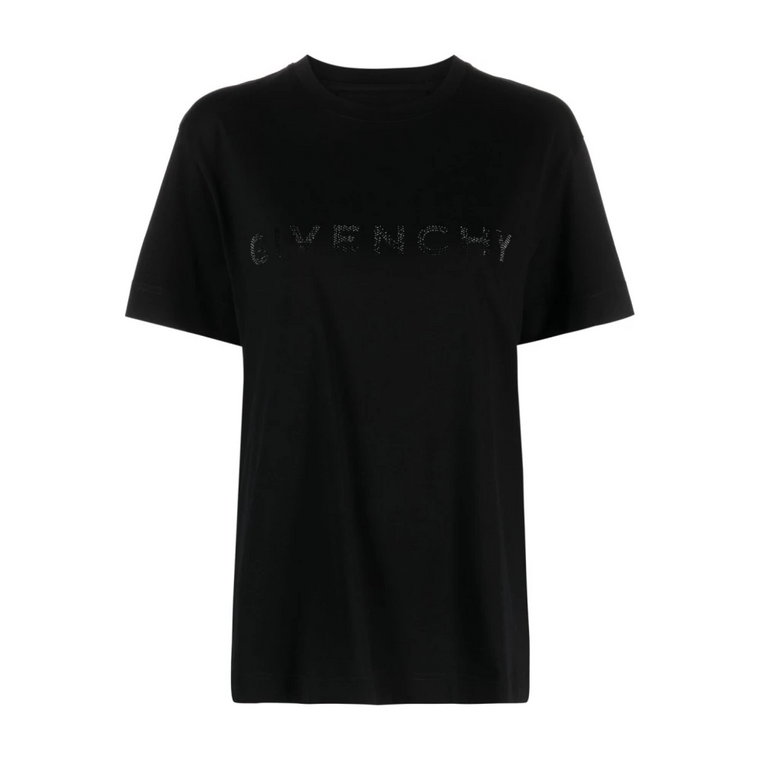 Czarne koszulki i pola Givenchy