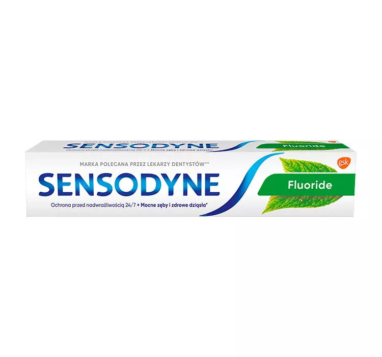 SENSODYNE FLUORIDE PASTA DO ZĘBÓW Z FLUORKIEM CHRONIĄCYM PRZED PRÓCHNICĄ 75ML