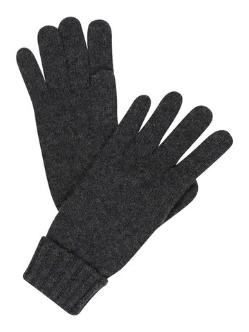 LeGer Premium Rękawiczki pięciopalczaste 'Kiara'  nakrapiany szary