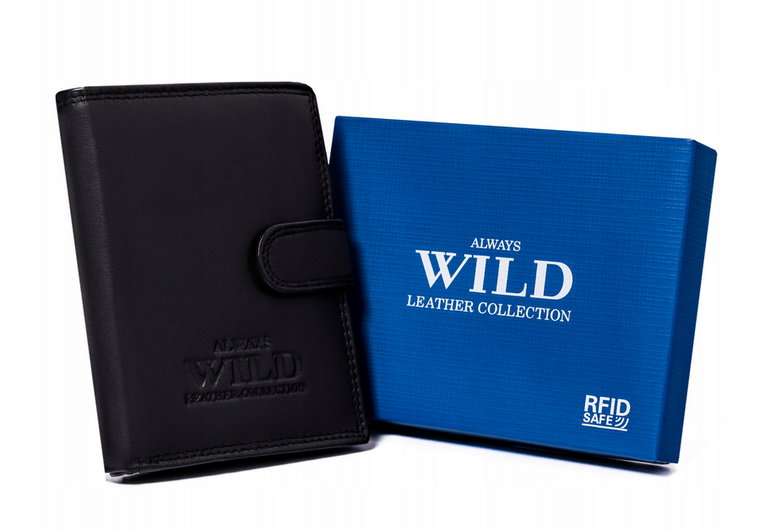 Skórzany portfel męski z systemem RFID  Always Wild