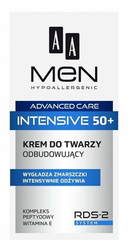AA Men Advanced Care 50+ Intensive - krem do twarzy odbudowujący 50ml