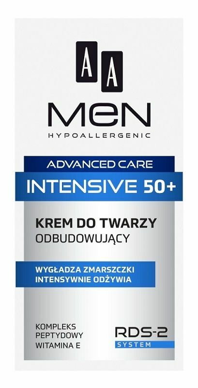 AA Men Advanced Care 50+ Intensive Krem do twarzy Odbudowujący