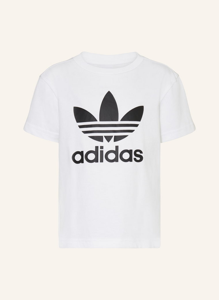 Adidas Originals T-Shirt Trefoil weiss
