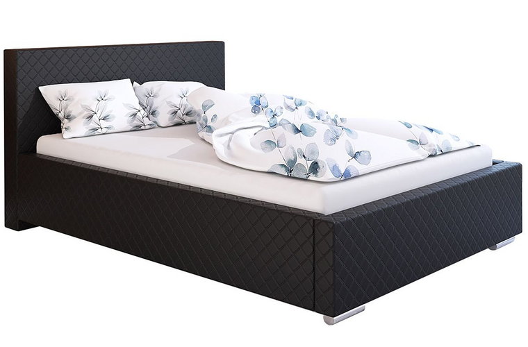 Tapicerowane łóżko dwuosobowe 180x200 Eger 3X - 36 kolorów