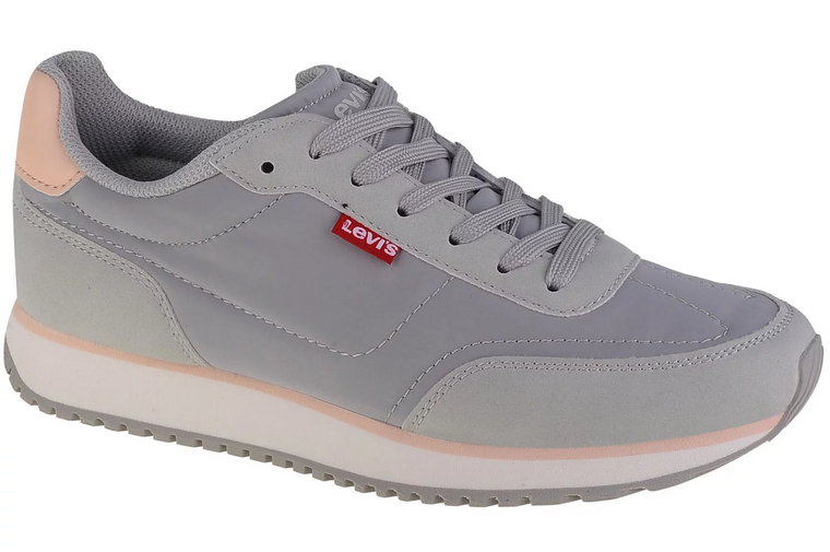 Levi's Stag Runner S 234706-680-54, Damskie, Szare, buty sneakers, tkanina, rozmiar: 36