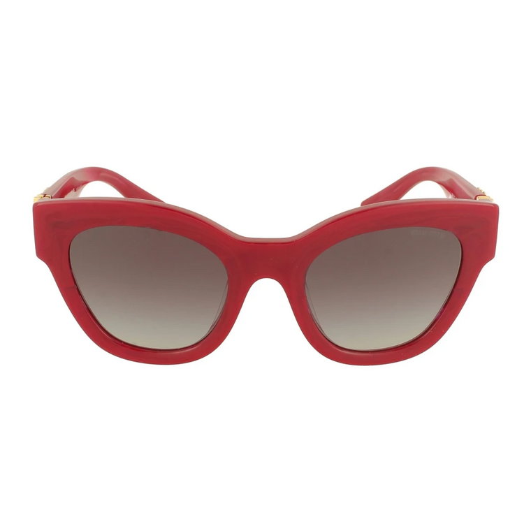 Odważne i nowoczesne okulary przeciwsłoneczne dla kobiet Miu Miu