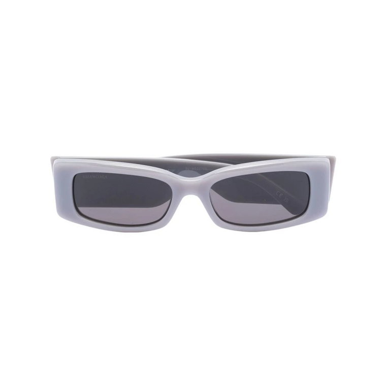 Szare Okulary przeciwsłoneczne z oryginalnymi akcesoriami Balenciaga